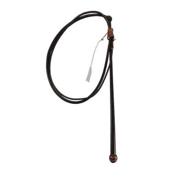 Whip, Roo Hide, Full Plait Handle