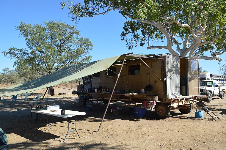 Station Napier Downs 2015 camp Kitchen