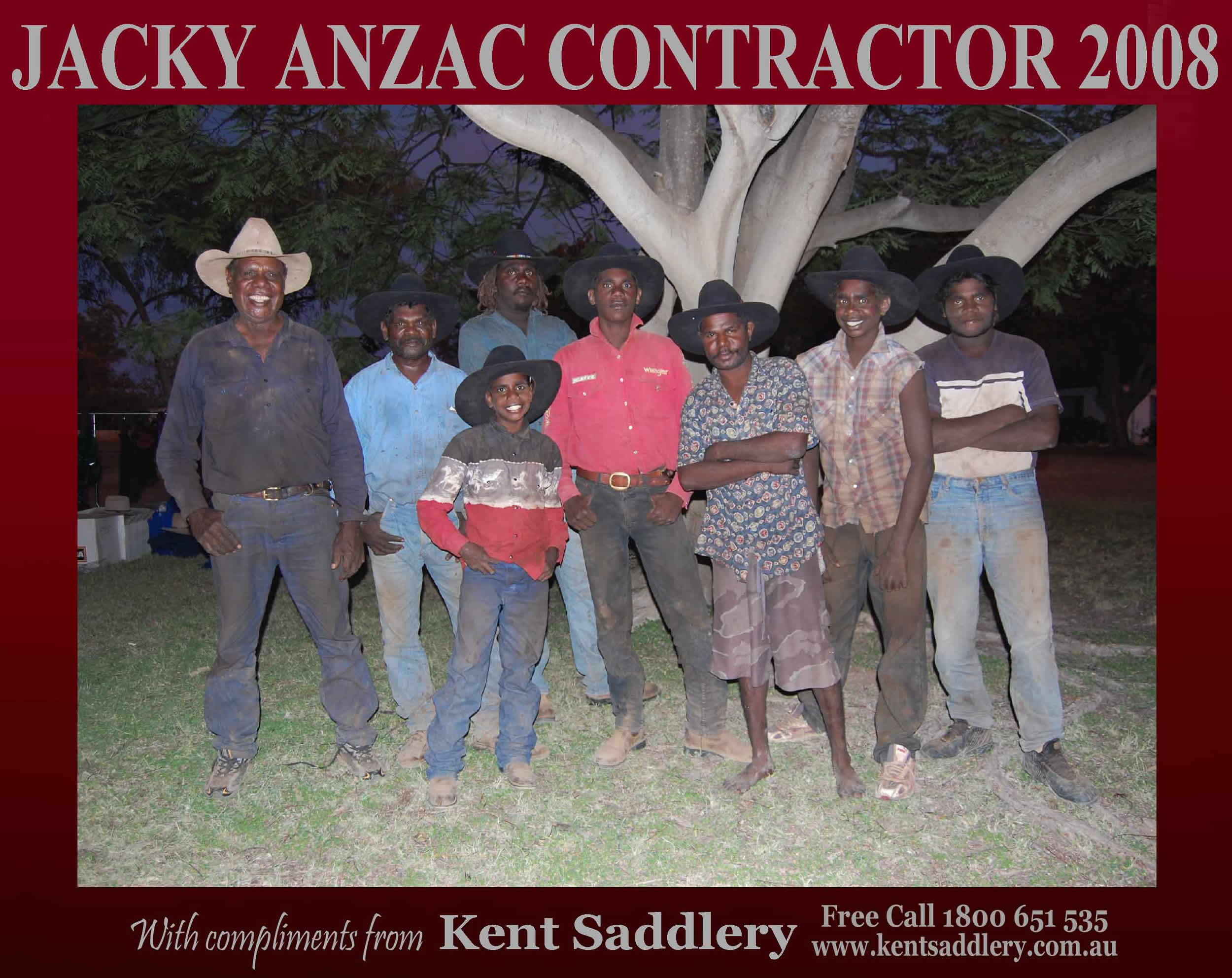 Drovers & Contractors - Jacky Anzac Contractor 14