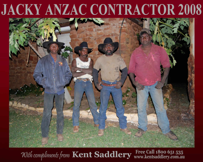 Drovers & Contractors - Jacky Anzac Contractor 5