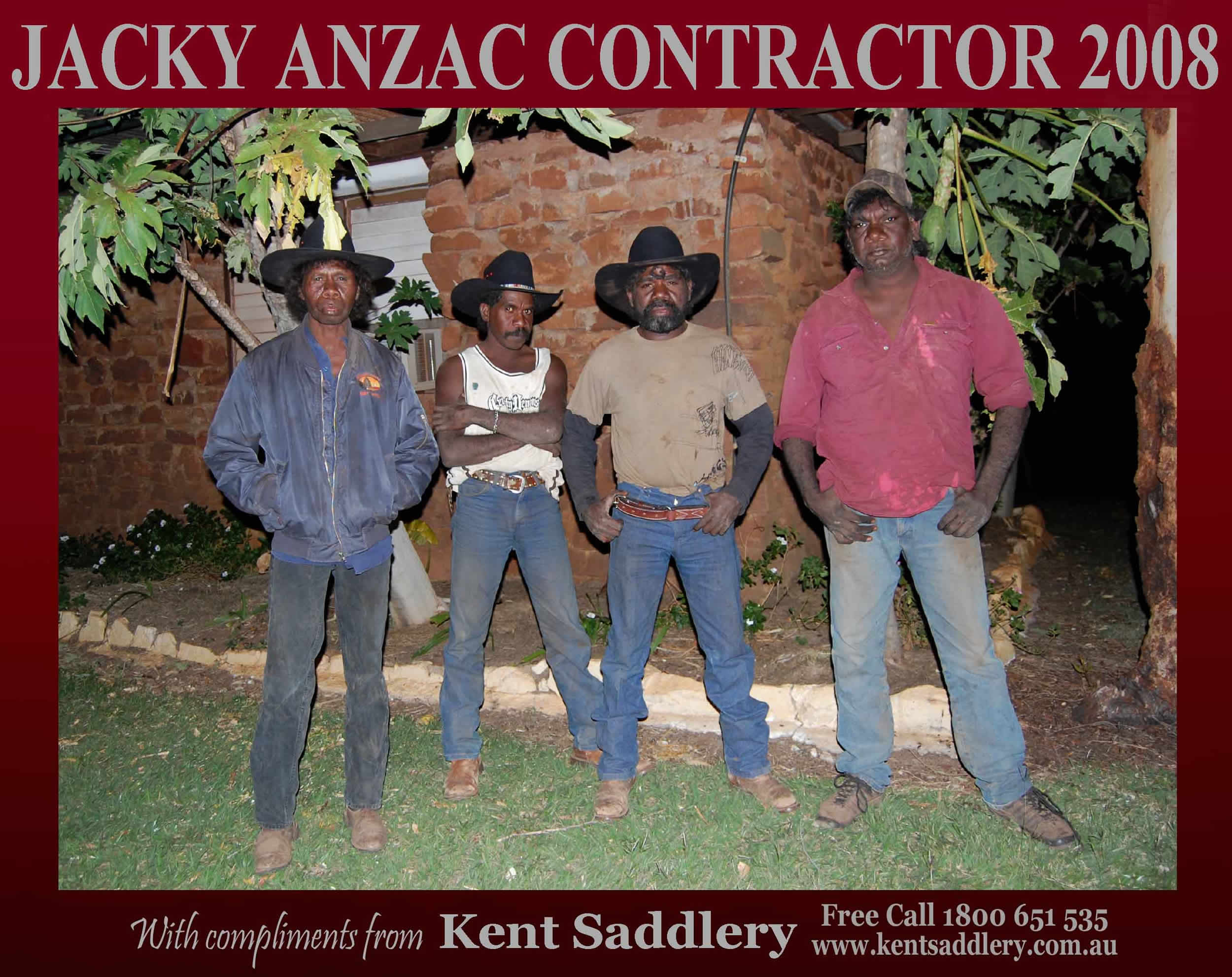 Drovers & Contractors - Jacky Anzac Contractor 13