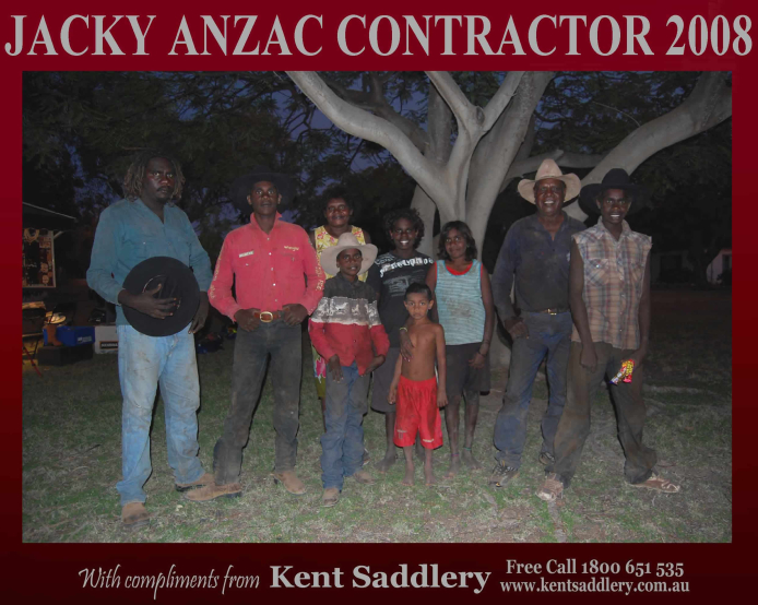 Drovers & Contractors - Jacky Anzac Contractor 4