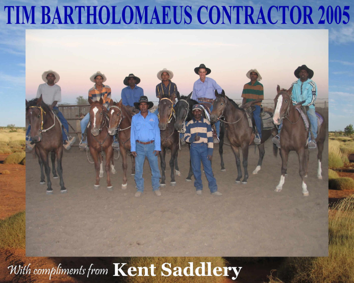 Drovers & Contractors - Tim Bartholomaeus 1