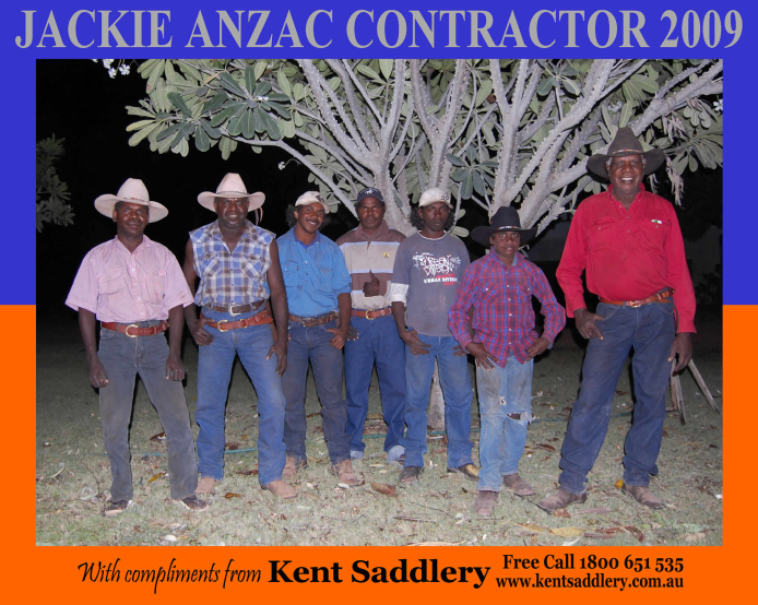 Drovers & Contractors - Jacky Anzac Contractor 8