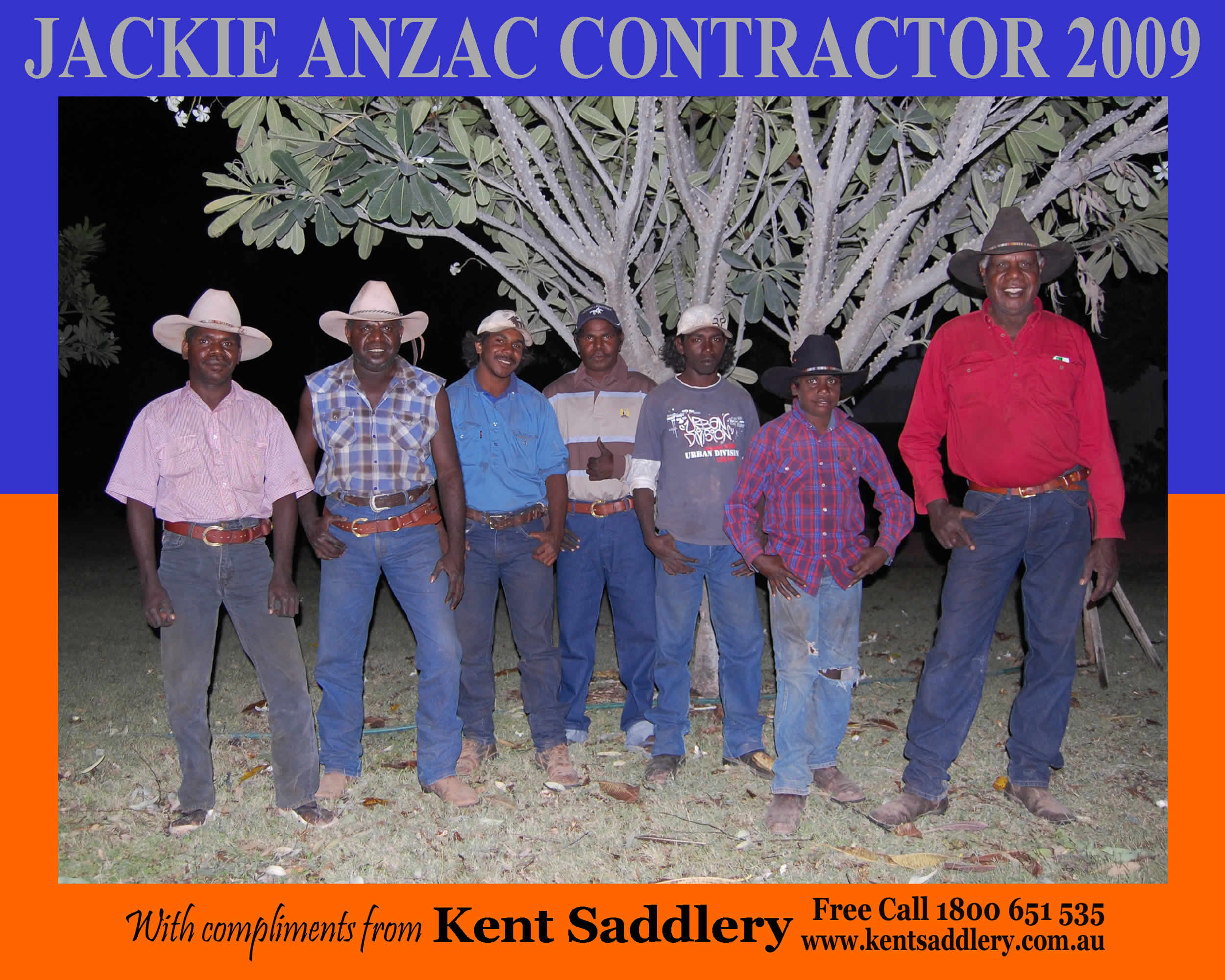 Drovers & Contractors - Jacky Anzac Contractor 16