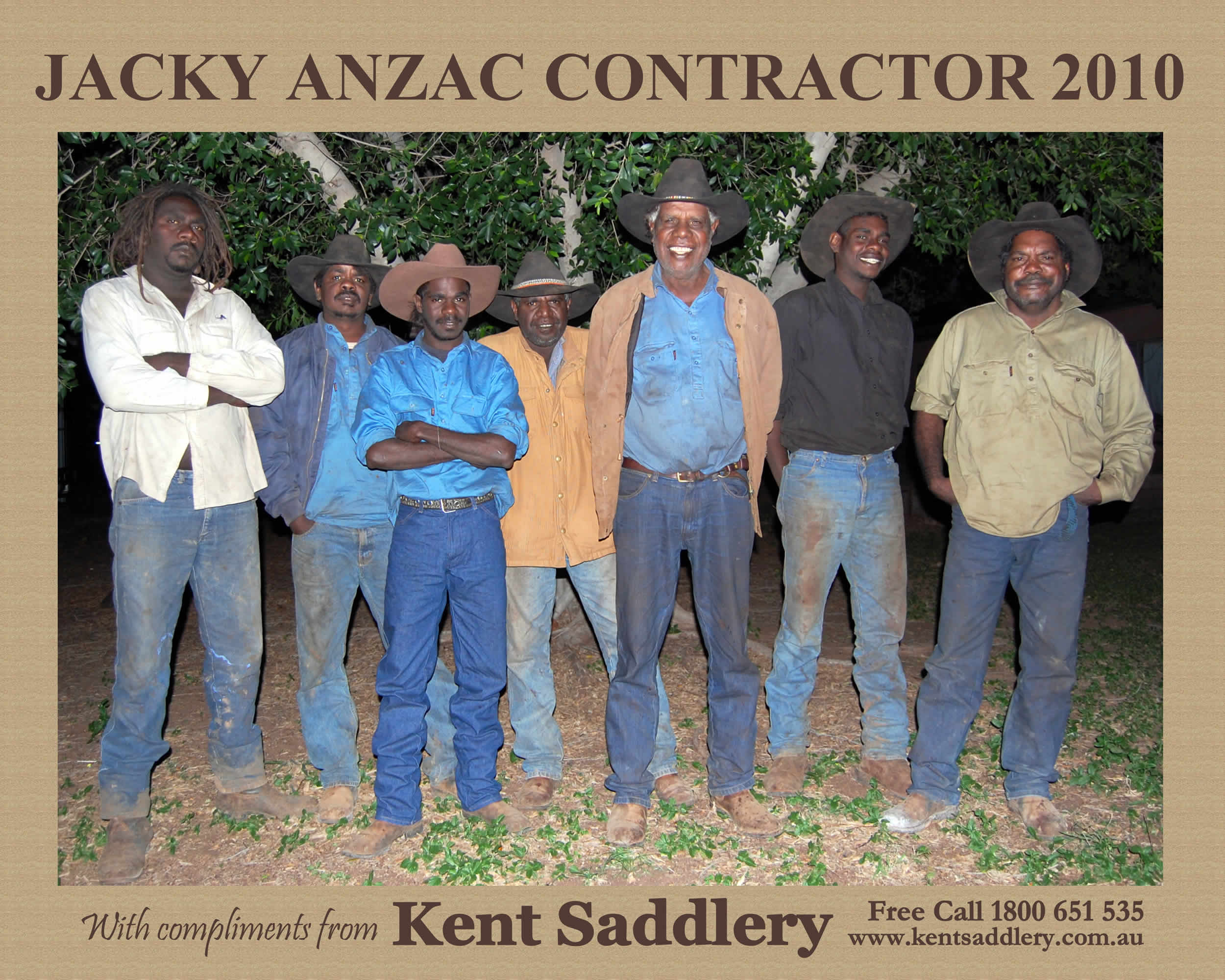Drovers & Contractors - Jacky Anzac Contractor 11