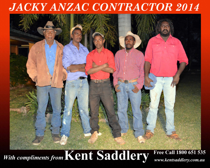 Drovers & Contractors - Jacky Anzac Contractor 2