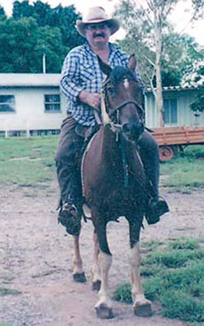A Tribute to Merv Wortley Senior 2 2017-04 Merv Wortley Tribute - Riding A Horse