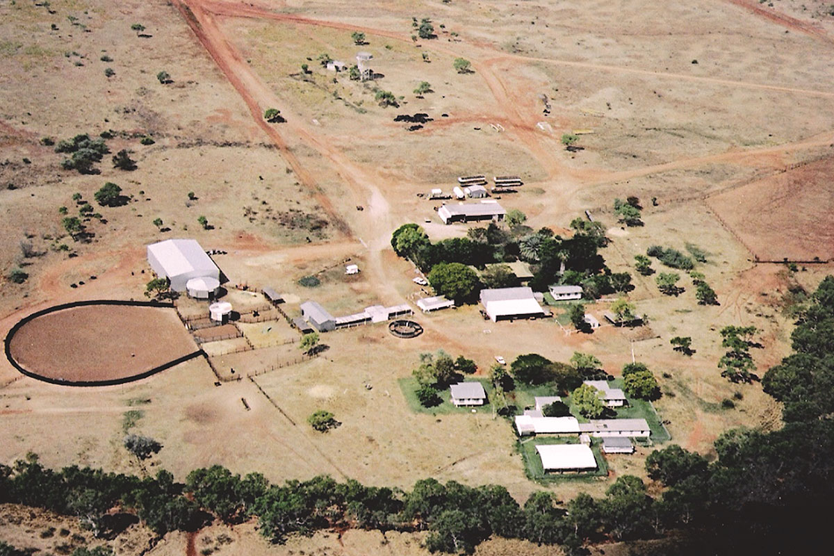 A Tribute to Merv Wortley Senior 3 2017-04 Merv Wortley Tribute - Ruby Plains Aerial
