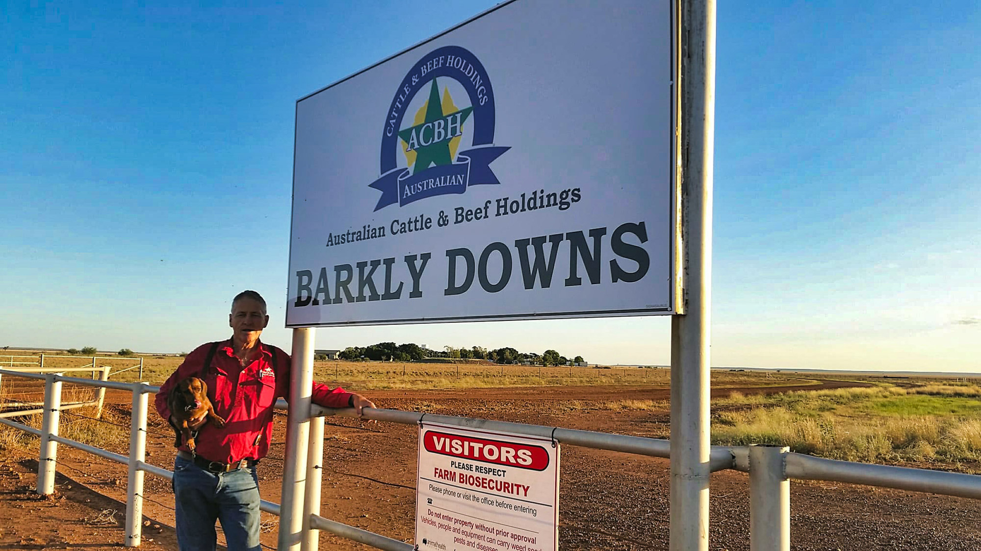 Out walking at Barkly Downs Station, Qld. 2